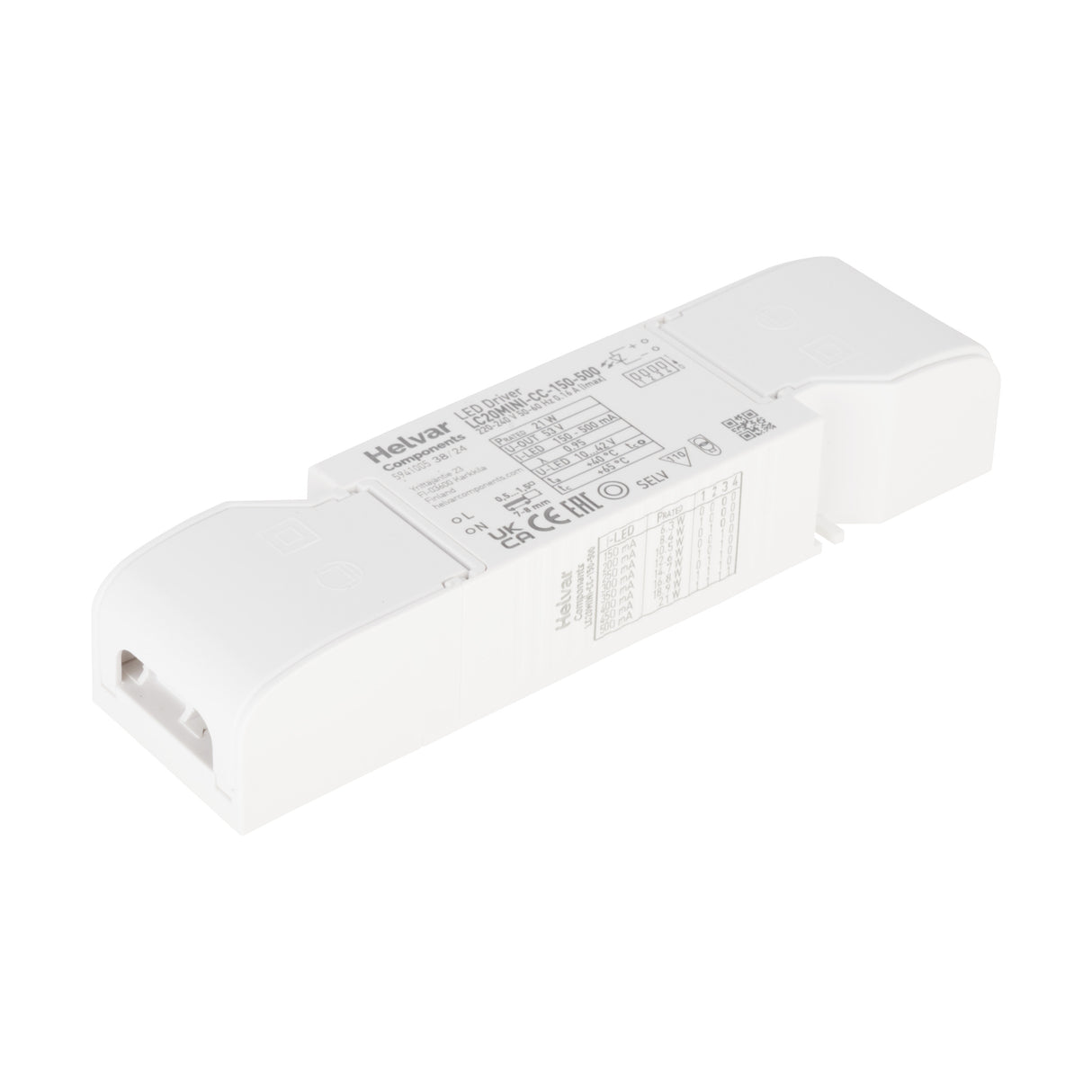 LED-TREIBER LC 20W MINI 150-500mA ON/OFF