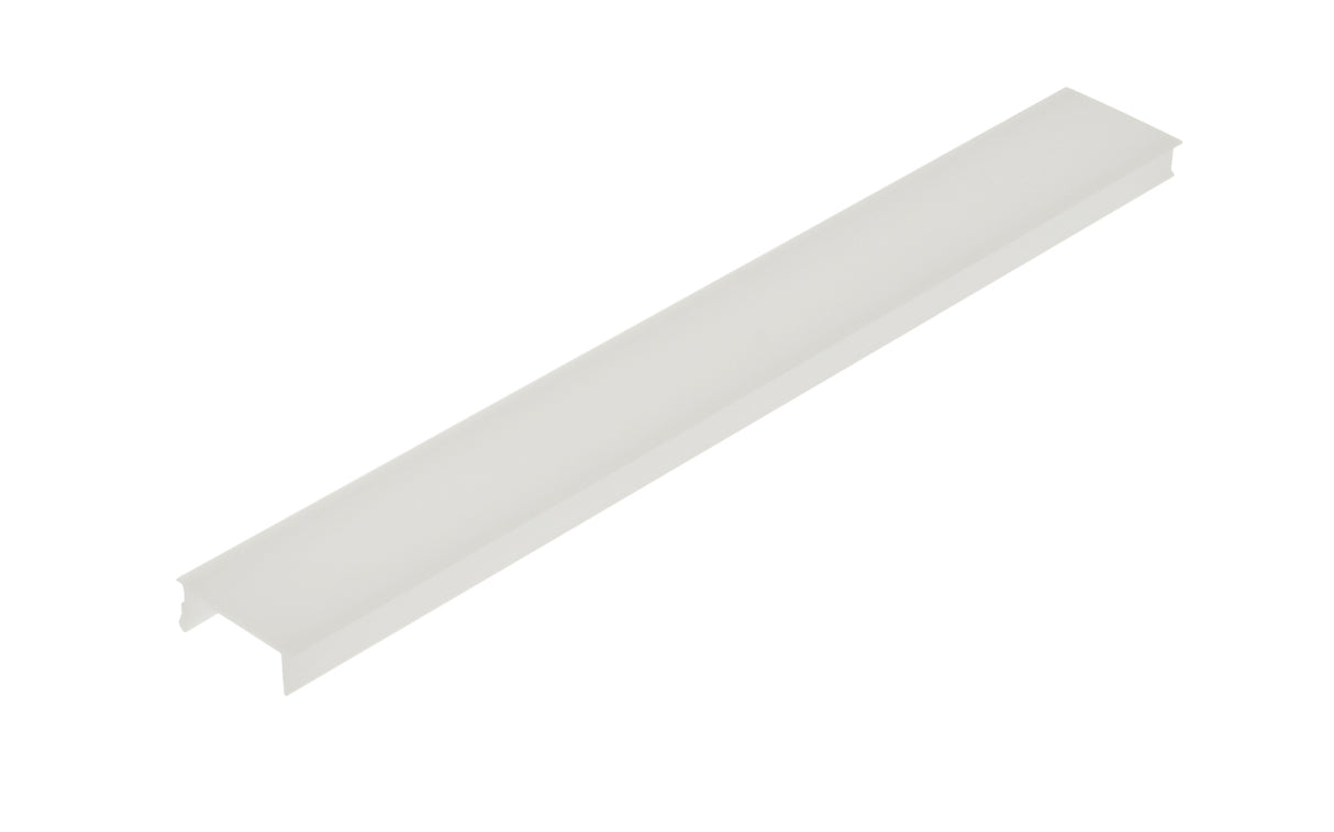 PMMA Abdeckung LB flach opal L-2000mm B-18mm H-6,4mm