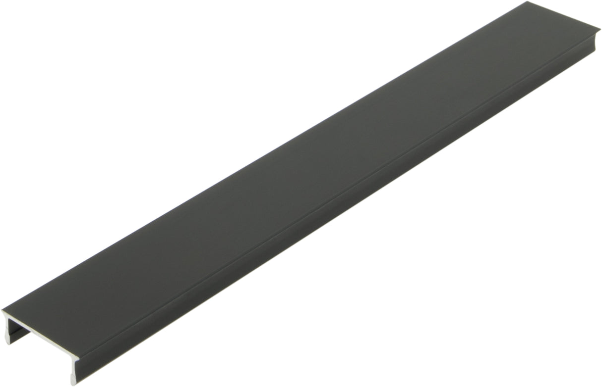 Aluminiumabdeckung LB flach L-2000mm B-17,8mm H-6,6mm sw