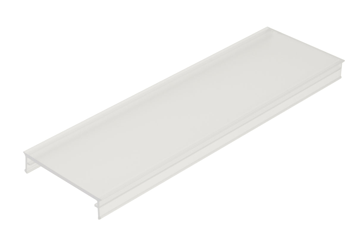 PMMA Abdeckung MF flach transparent L-2000mm B-43,9mm H9,8mm