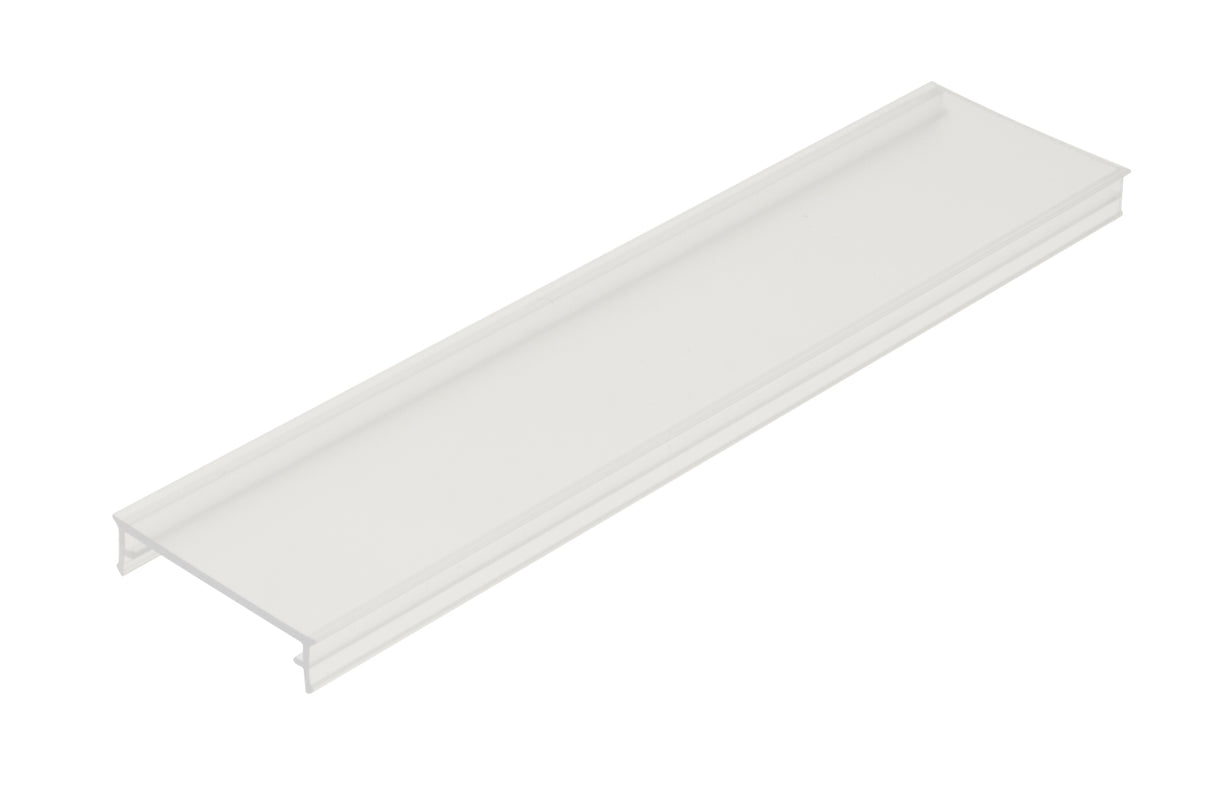 PMMA Abdeckung CL flach transparent L-2000mm B-35mm H-15mm