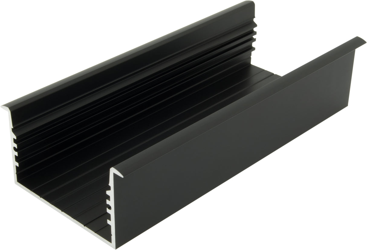 Aluminiumprofil SLI, L-2000mm B-60mm H-36mm schwarz