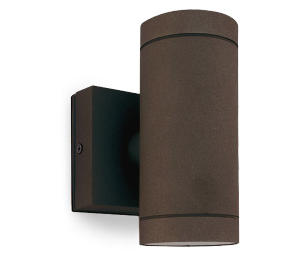 67130/BR RUST BROWN WALL 2xGU10 10W IP54