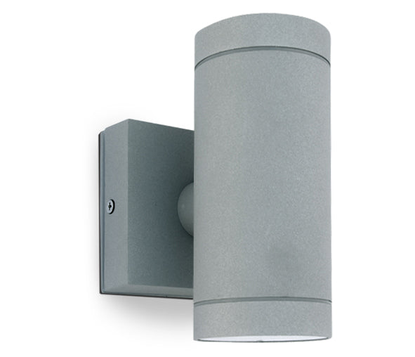 67130/G GRAU WALL 2xGU10 10W IP54