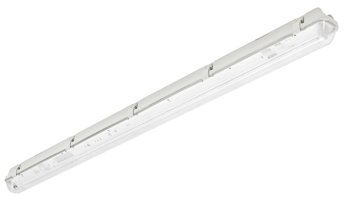 Dewy IP65 für 1xT8 LED Tube 100-240V 1565mm IP65 PC/PC grau