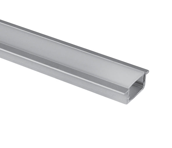 7902R/AL EINBAU PROFIL 2m + PC opal Abdeckung