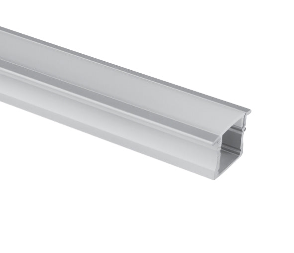 7904R/AL EINBAU PROFIL 2m + PC opal Abdeckung