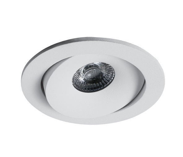 11107P/W/W WEISS COB LED 6,5W WW 36° IP54 700mA ADJUSTABLE