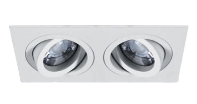 51205ABG/W WEISS GU10 2x10W