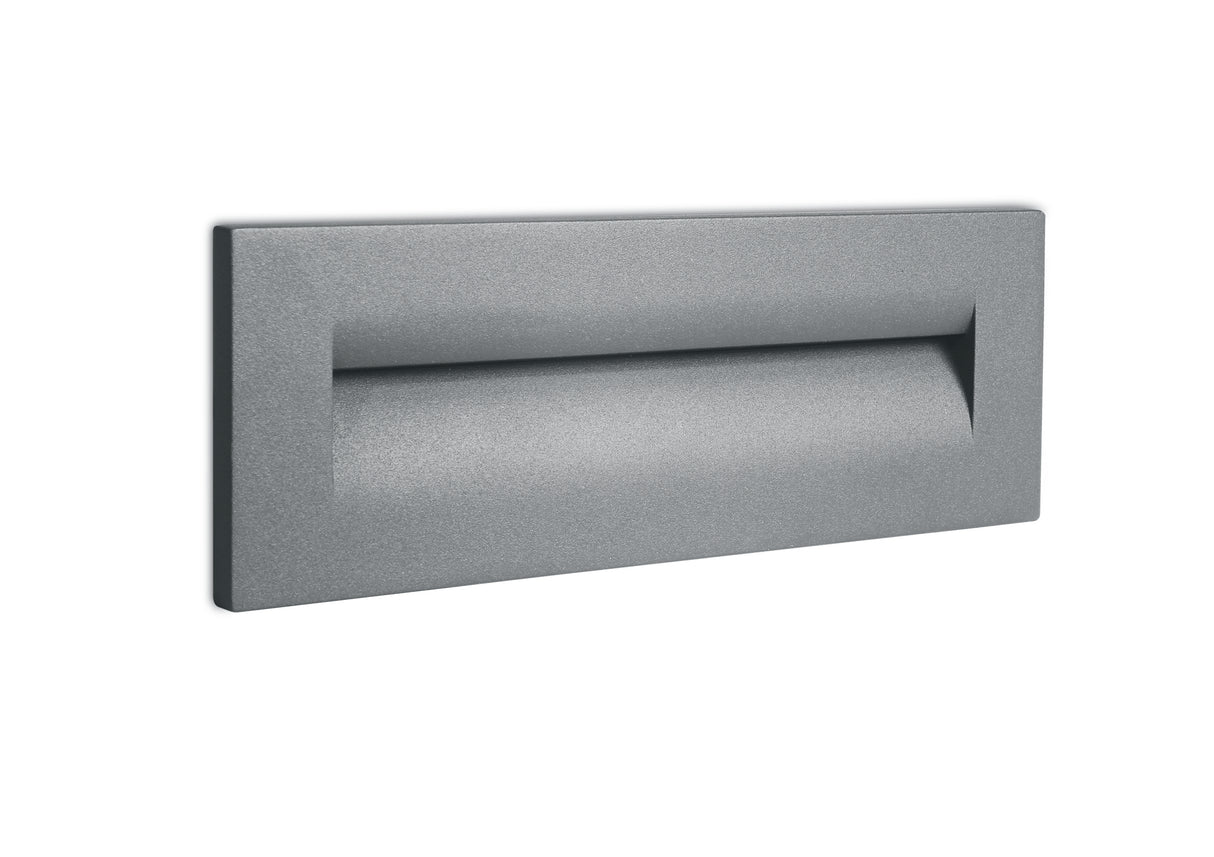 68066/G/W GRAU WALL EINBAU LED 8,5W WW IP65 100-240v