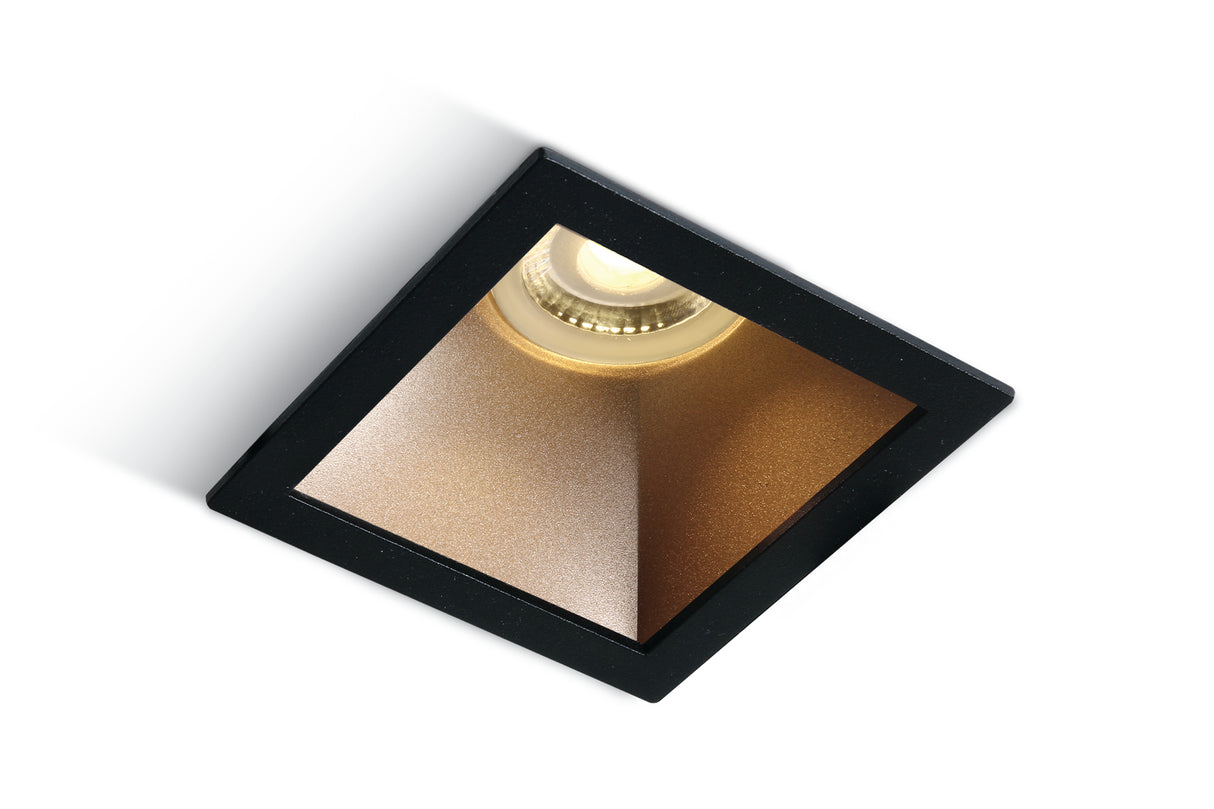 50105M/B/BS SCHWARZ GU10 10W MESSING REFLEKTOR DARK LIGHT
