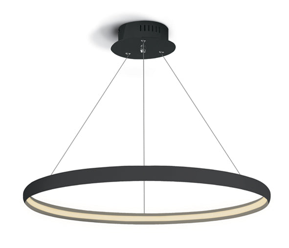 63048/B SCHWARZ LED 19W WW IP20 230V