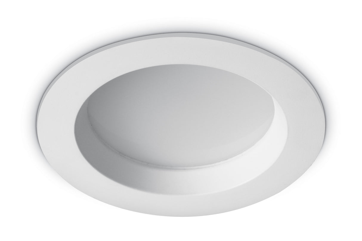 10118B/W/W WEISS LED 18W IP54 WW 230V