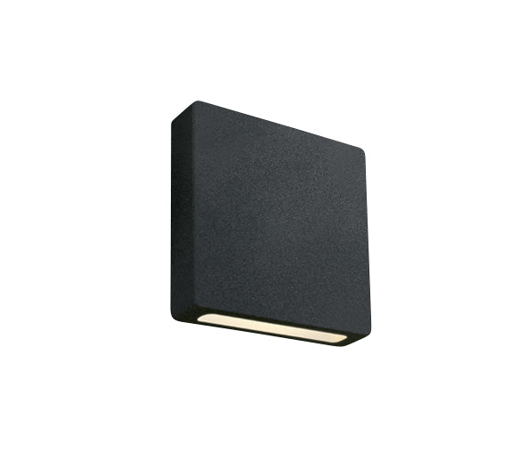 68074B/B/W SCHWARZ IP65 WALL EINBAU COB 2W WW 700mA