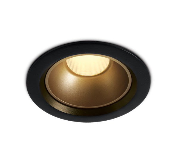 10112Z/B/W SCHWARZ 12W WW IP20 45° 230V DARK LIGHT