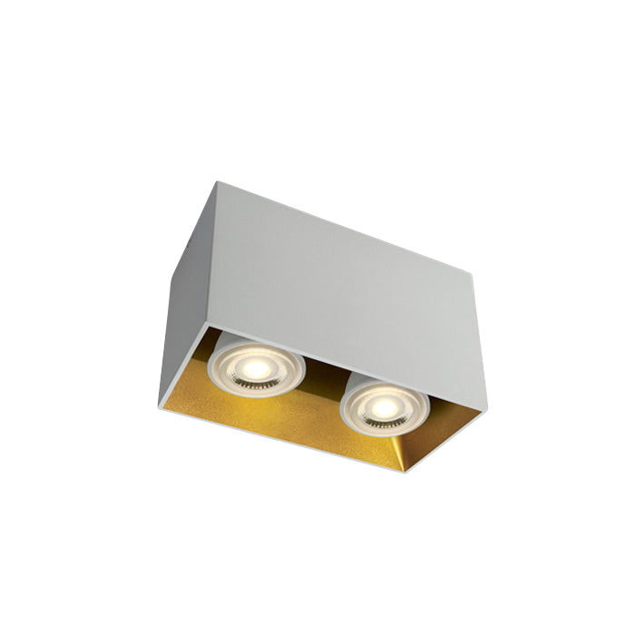 12205TA/W WEISS GU10 2x10W 100-240V