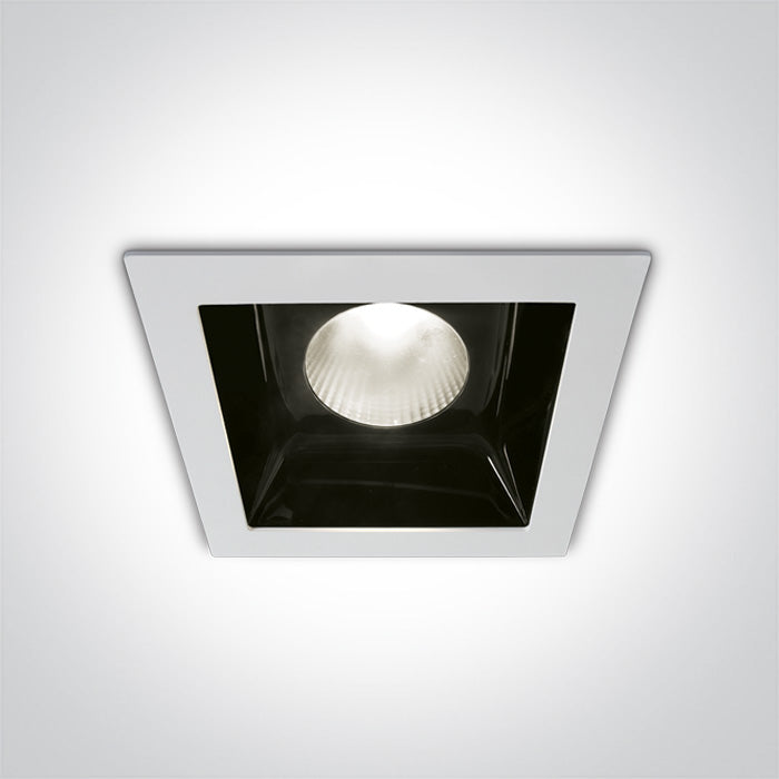 50130B/W/C WEISS COB LED 30W CW 30° 230V