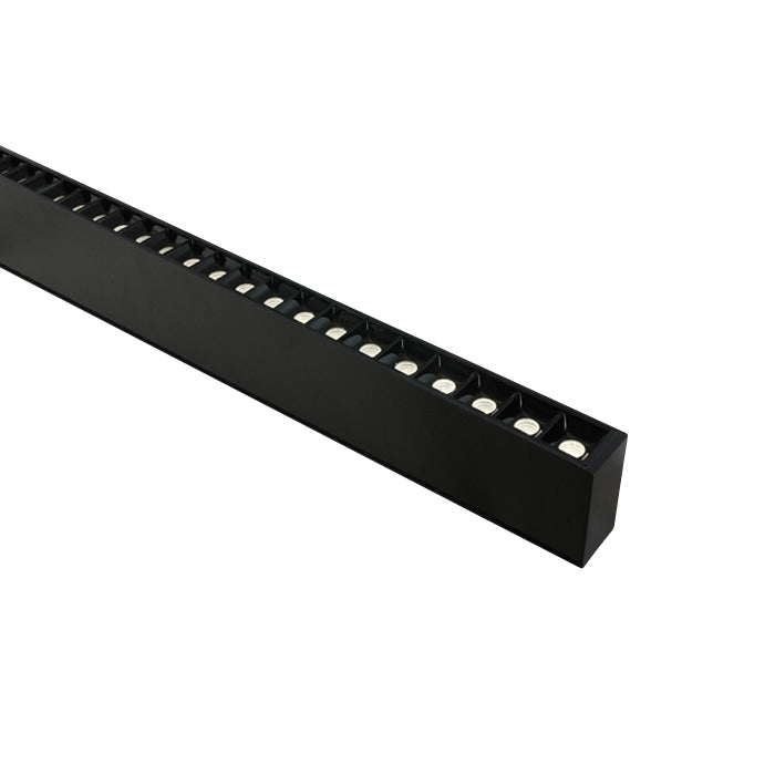 38150BU/B/C SCHWARZ 48x SPOTS 40W 34° UGR17 + UPLIGHT 20W