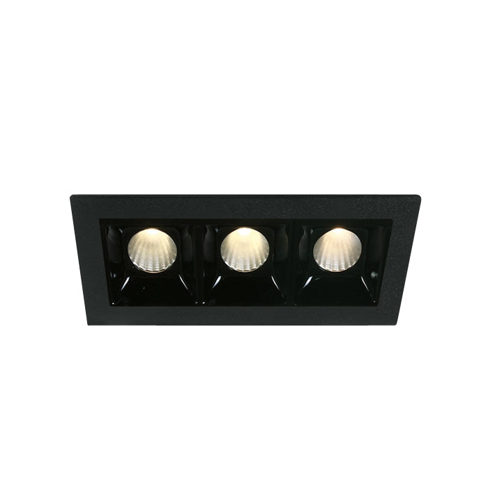 50302B/B/W SCHWARZ 3x2W WW IP20 700mA DIMMBAR