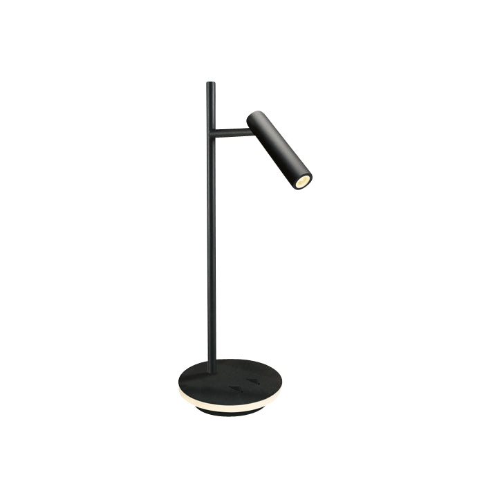 61132A/B/W SCHWARZ SPOT 3W + 6W WW TISCHLAMPE IP20 230V