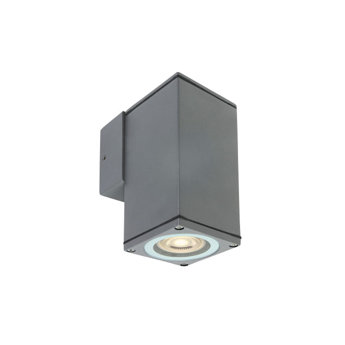67426B/G GRAU WALL GU10 10W IP54 100-240V