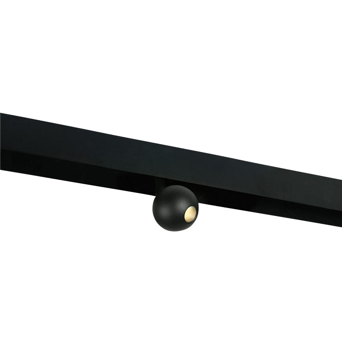 42134/B/W SCHWARZ 7W WW 48V IP20 ADJUSTABLE