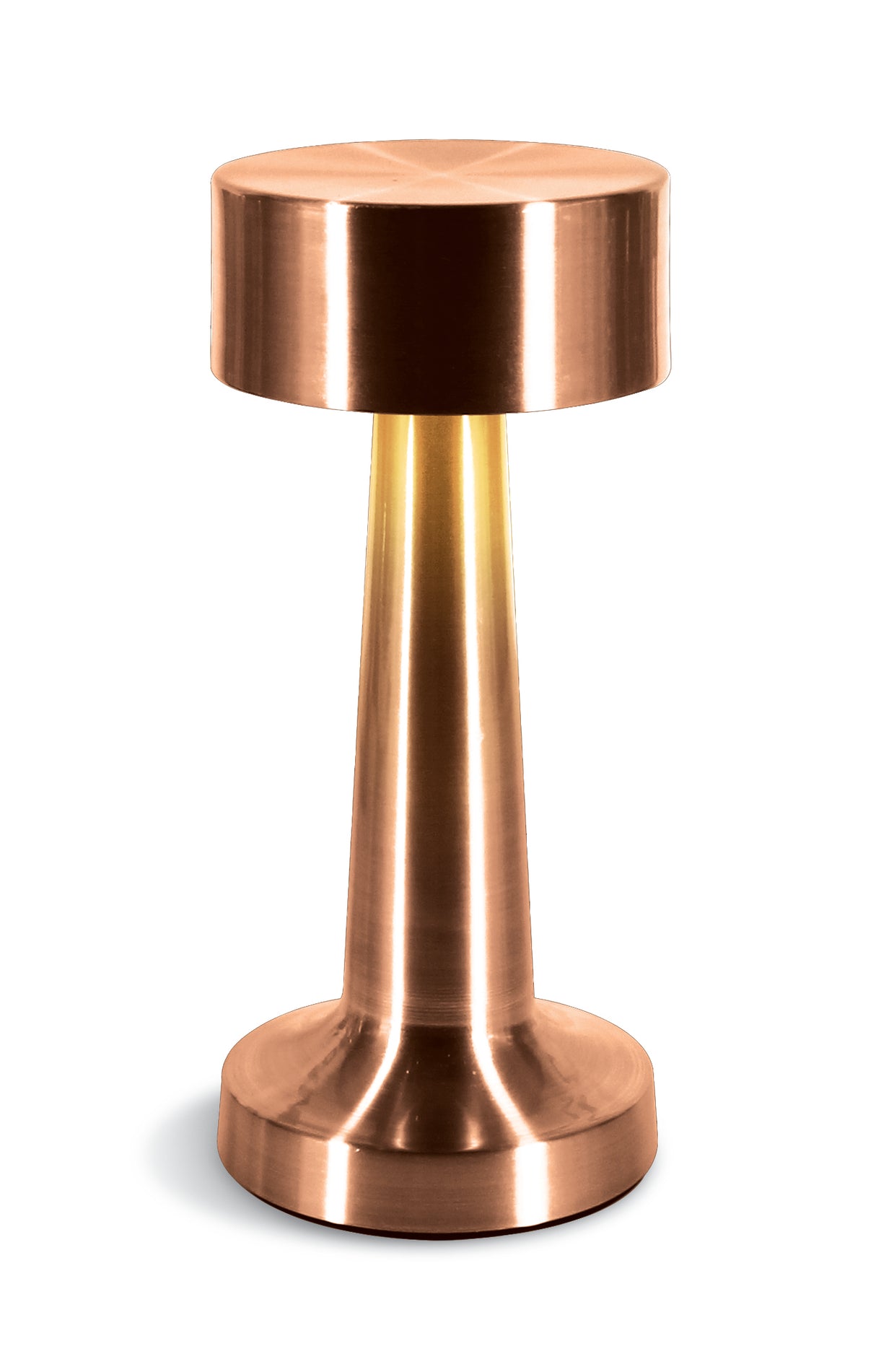 61102/CU KUPFER TISCHLAMPE 3W WW IP54 USB SOCKEL AKKU DIM