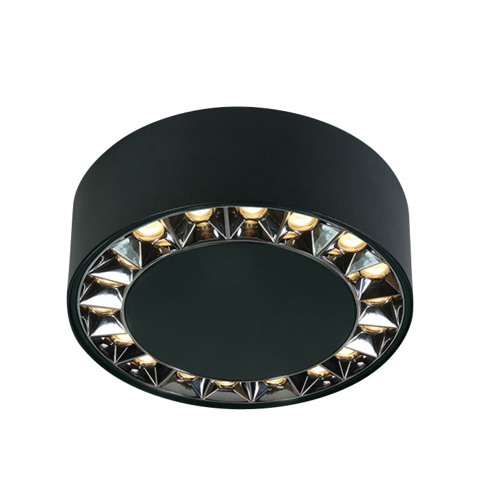 12124X/B/W SCHWARZ LED 24W WW IP20 38° 230V DARK LIGHT