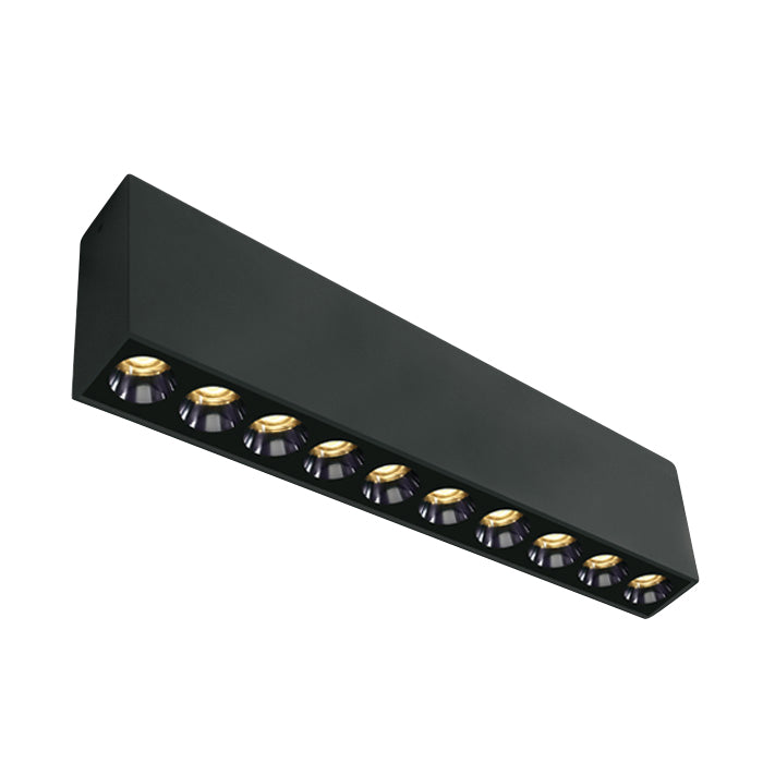 12124H/B/W SCHWARZ LED 24W WW IP20 38° 230V DARK LIGHT
