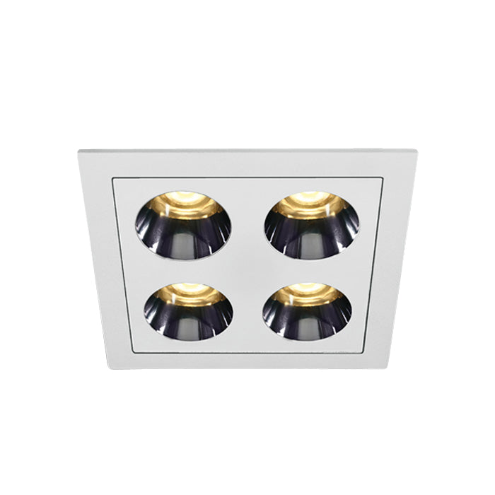 50110H/W/W WEISS EINBAU LED 10W WW IP20 38° 230V DARK LIGHT