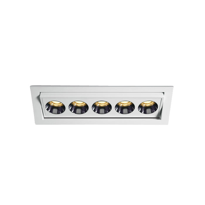 51012H/W/W WEISS EINBAU LED 12W WW IP20 38° 230V ADJUSTABLE