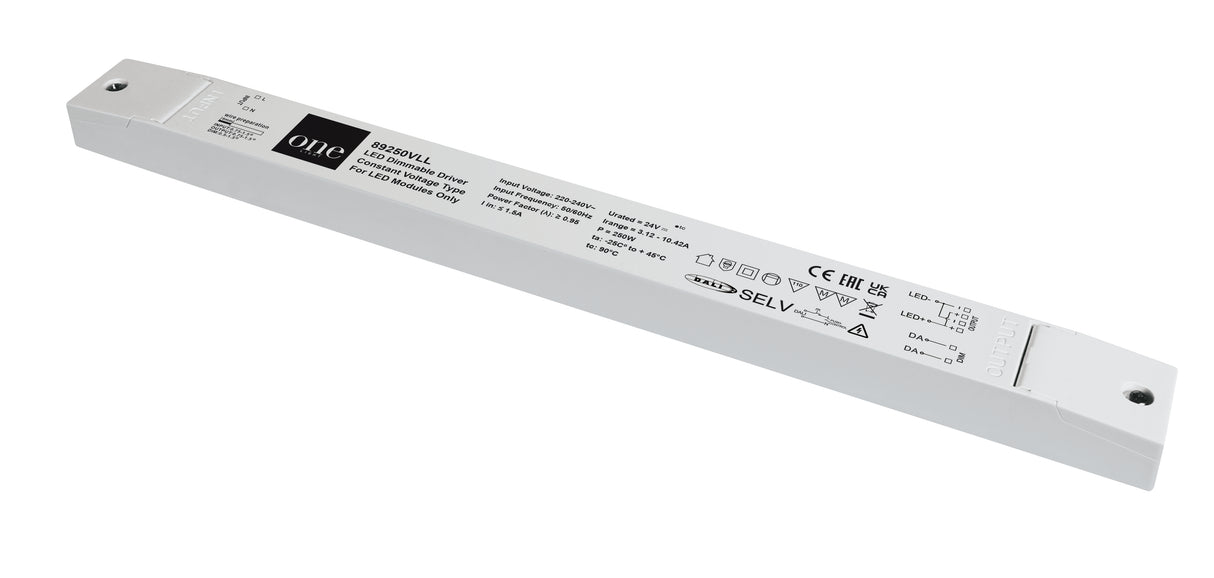 89240VLL DALI & PUSH TO DIM DIMMBAR TREIBER 24V DC 24-240W