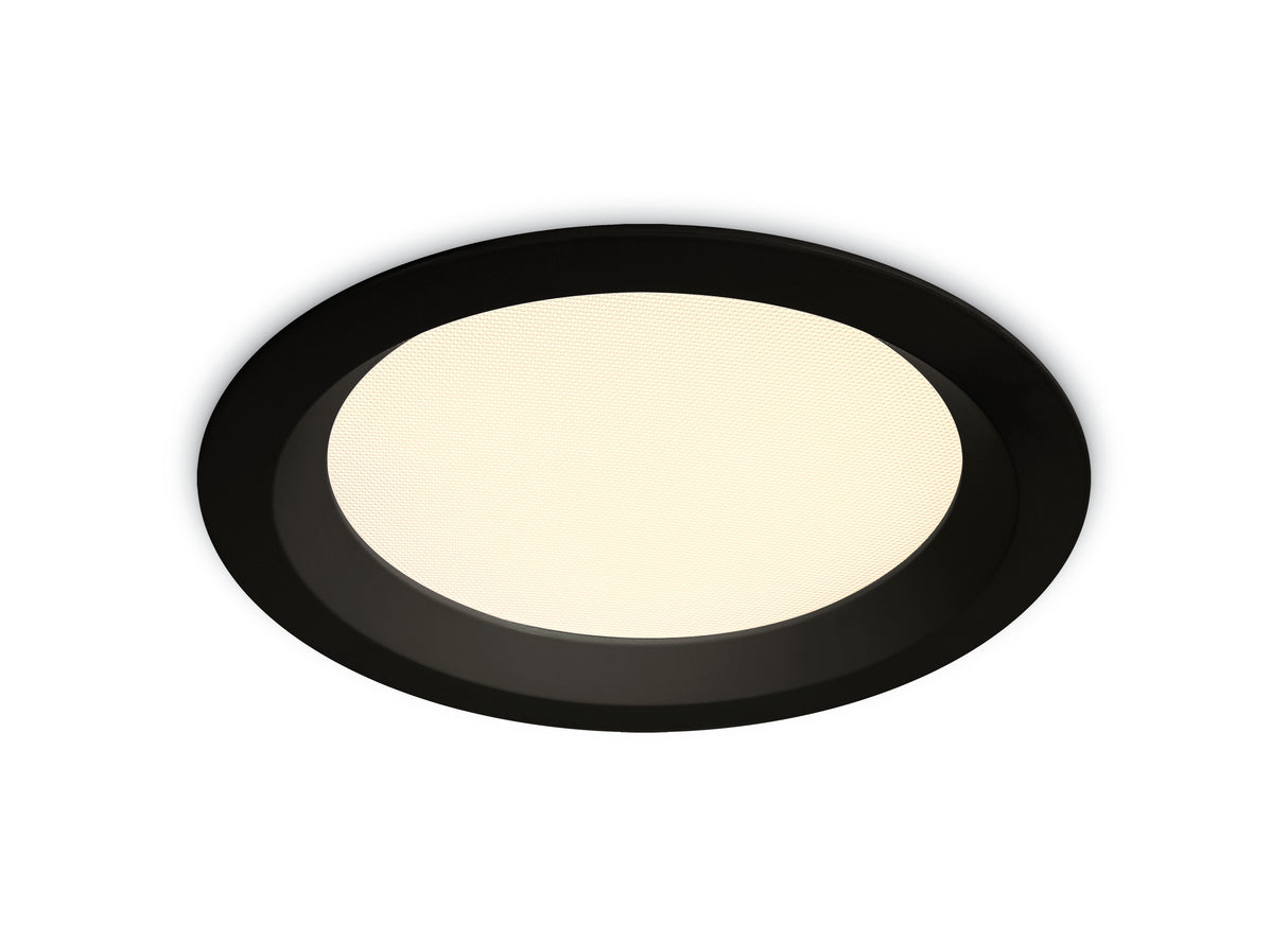 10120UV/B/V SCHWARZ SMD LED UGR19 20W CCTV IP44 230V