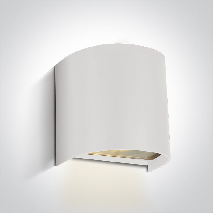 67536A/W WEISS WALL LIGHT GU10 6W IP65 100-240V