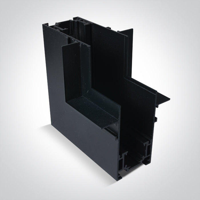 42012BTR/B SCHWARZ TRIMLESS ECKE WALL TO WALL (IN)