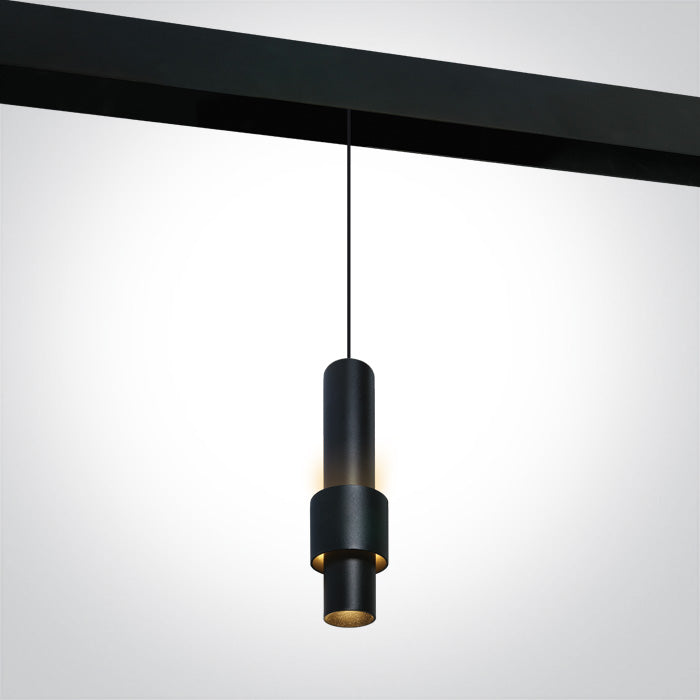 42132L/B/W SCHWARZ 7W PENDANT WW 48V IP20 DARK LIGHT DALI