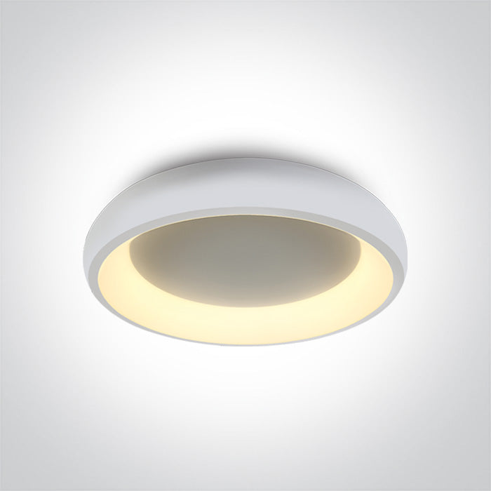 62134N/W/V WEISS PLAFO LED 30W CCTV IP20 230V