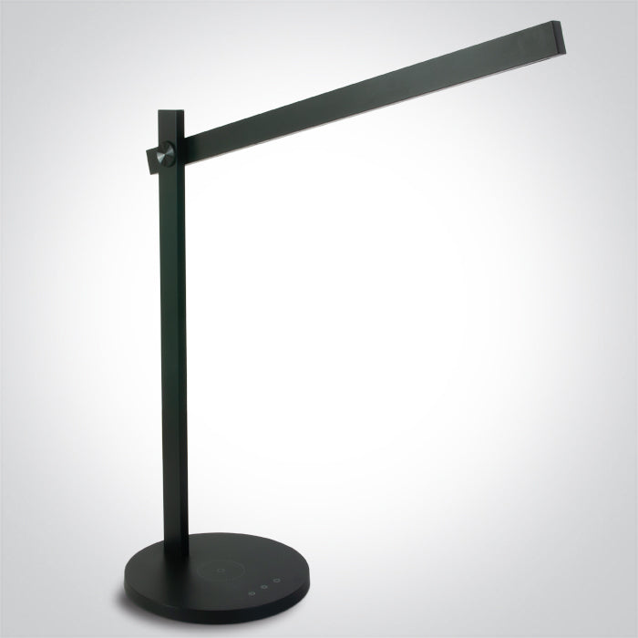 61108/B/V SCHWARZ TISCHLAMPE LED 5,5W CCTV DIMMBAR 230V EU