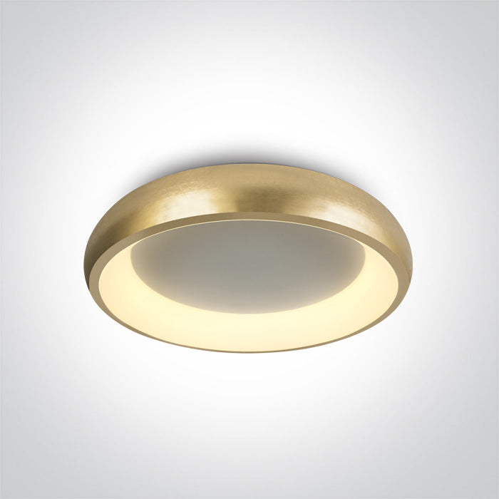62134N/BGL/V GEBÜRSTET GOLD PLAFO LED 30W CCTV IP20 230V DIM