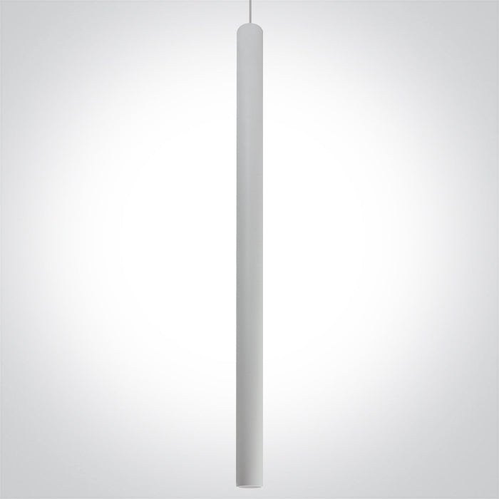 63108AT/W/W WEISS PENDANT TRACK LED 8W WW 36° IP20 230V