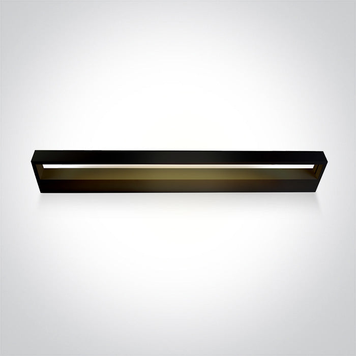38010B/B/V SCHWARZ WALL LIGHT CCTV 23W IP20 230V