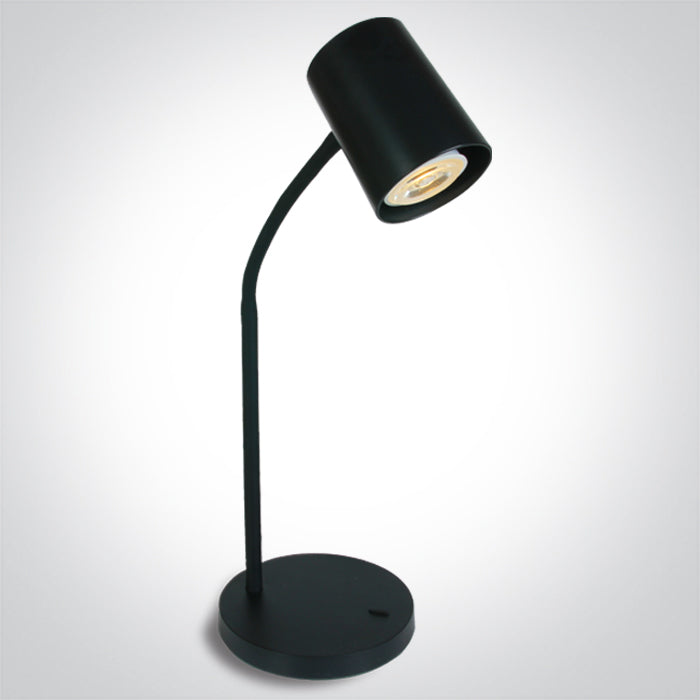 61110A/B SCHWARZ TISCHLAMPE GU10 10W EU PLUG