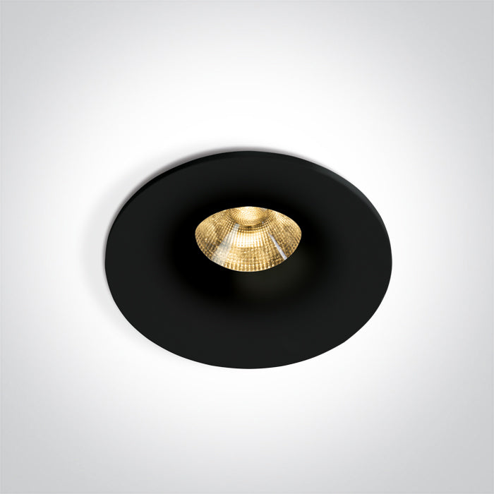 10107DB/B/W SCHWARZ 6,5W WW IP65 700mA DARK LIGHT