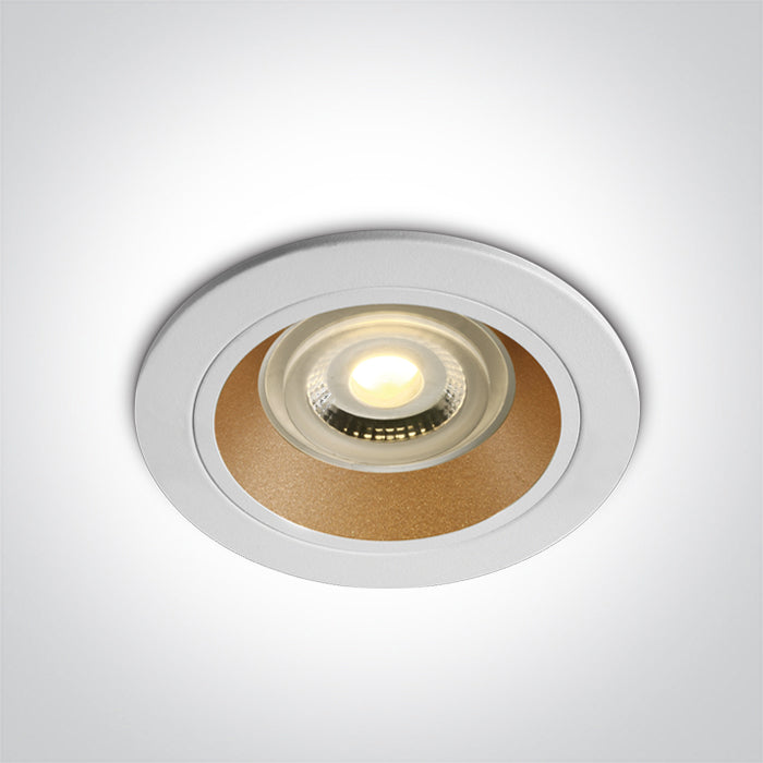 10105ALG/W/BS WEISS GU10 10W MESSING REFLEKTOR DARK LIGHT