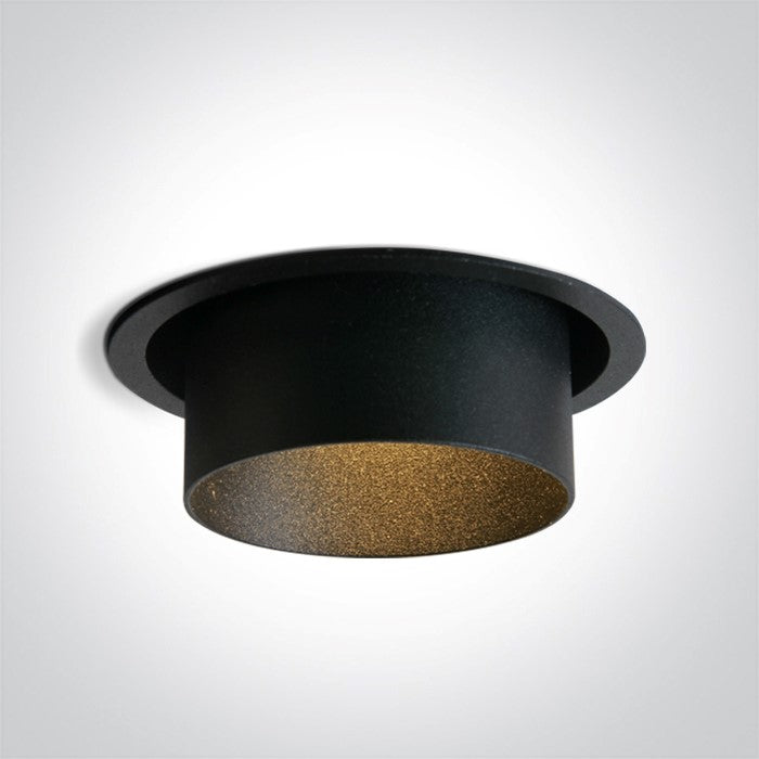 10105Y/B SCHWARZ GU10 10W DARK LIGHT