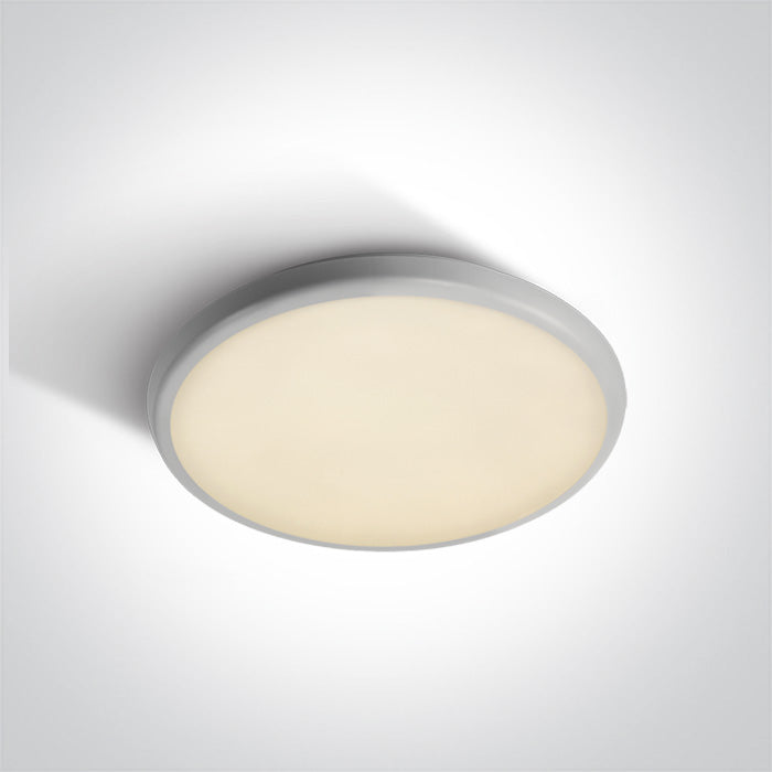 67368/W/V WEISS PLAFO 18W CCTV IP54 230V