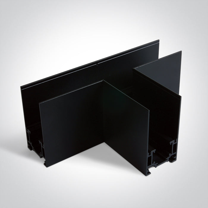 42012D/B SCHWARZ T VERBINDER mit LIVE T VERBINDER