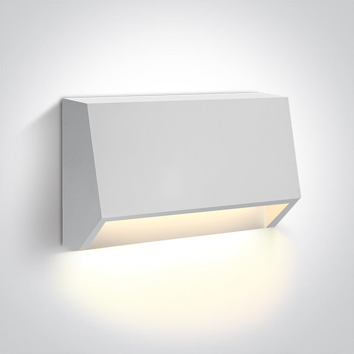 67386A/W/V WEISS WALL LIGHT 1,5W CCTV DARK LIGHT IP65 230V