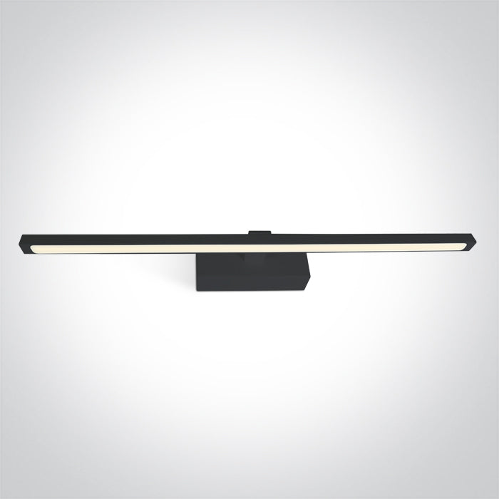 38114T/B/V SCHWARZ BATHROOM / WALL LIGHT 14W CCTV IP44 230V
