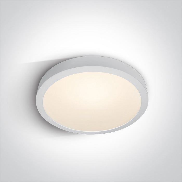 62140F/W/V WEISS PLAFO 40W CCTV IP40 230V